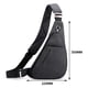 thumbnail image 2 of Bolsa De Hombro Bolso De Hombro Bolso bandolera de nailon antirrobo para hombre de pecho deportiva para correr y viajar (negro izquierdo), 2 of 9