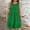 Green, variant on SROBPTY Plus Size Summer Dresses for Women Solid Crew Neck Sleeveless Basic