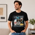 thumbnail image 6 of Lactose Intolerant Cat Graphic T-Shirt, Unisex Funny Dairy Humor Tee, 6 of 9