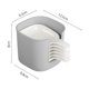 thumbnail image 3 of Juego de Dip de Condimento de Cocina | 6 Platos Salados + 1 Estante de Almacenamiento | Material de grado alimenticio resistente al calor | Almacenamiento apilado | Blanco cremoso | Solución de, 3 of 8