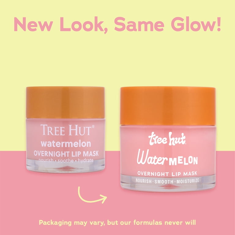 Tree Hut Watermelon Hydrating Overnight Lip Mask, 0.6 oz photo 2