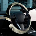thumbnail image 6 of Swan Car Wheel Cover 14.5 Inch Printing PVC Leather Auto Accessories Steering Wheel Cover, 6 of 6