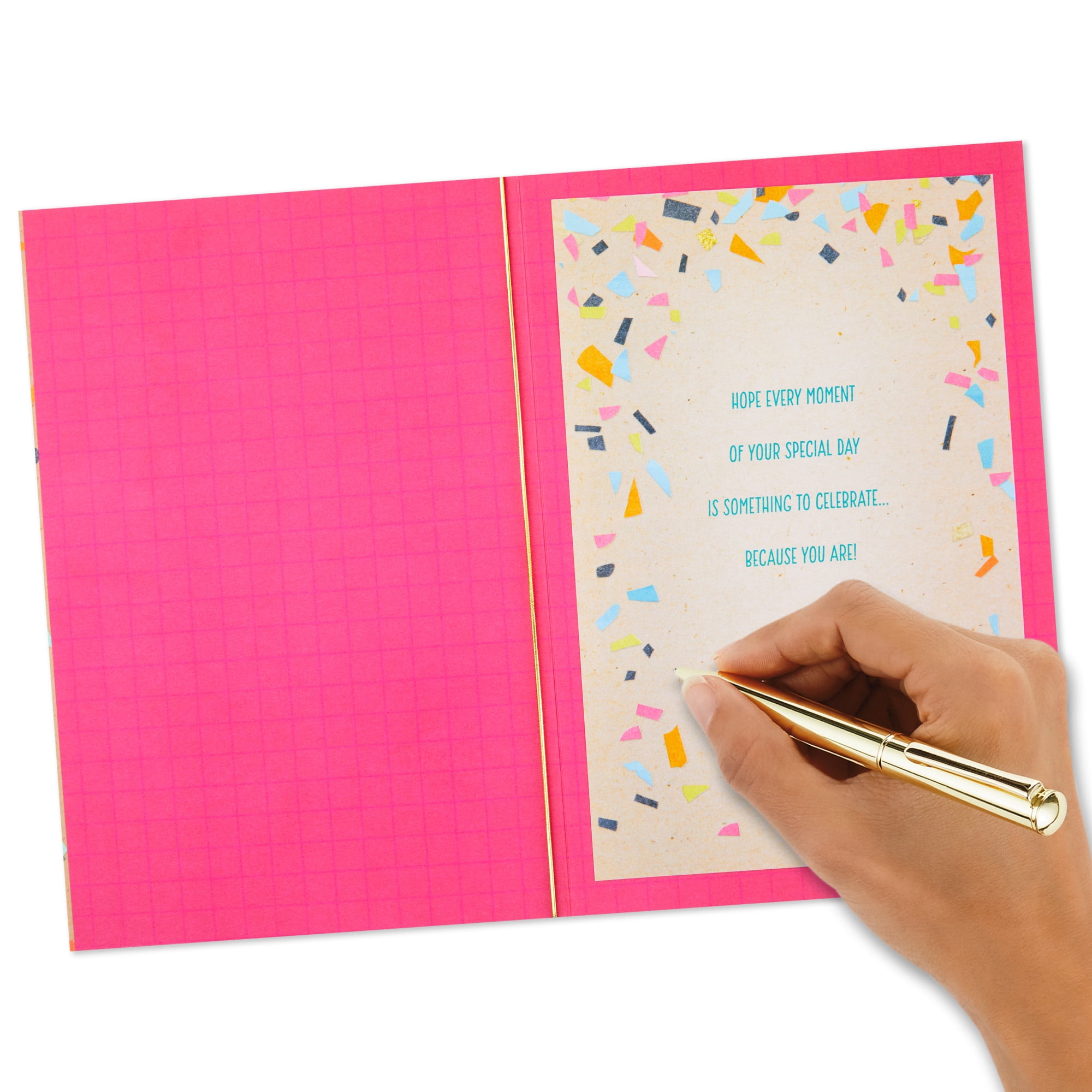 Hallmark Birthday Card (Confetti of Life)