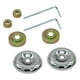 thumbnail image 4 of Kit de mantenimiento del adaptador de cuchillas para cortacésped, engranajes metálicos, fijación de la tuerca de la cuchilla 8 piezas, 4 of 7