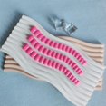 thumbnail image 4 of 48 Pcs Hot Pink Press on Nails Short Square. Solid Fake Nails Square,Glossy False Nails Reusable Glue on Nails Short Nails Press ons Simple Style Stick on Nails for Daily Wear, 4 of 5