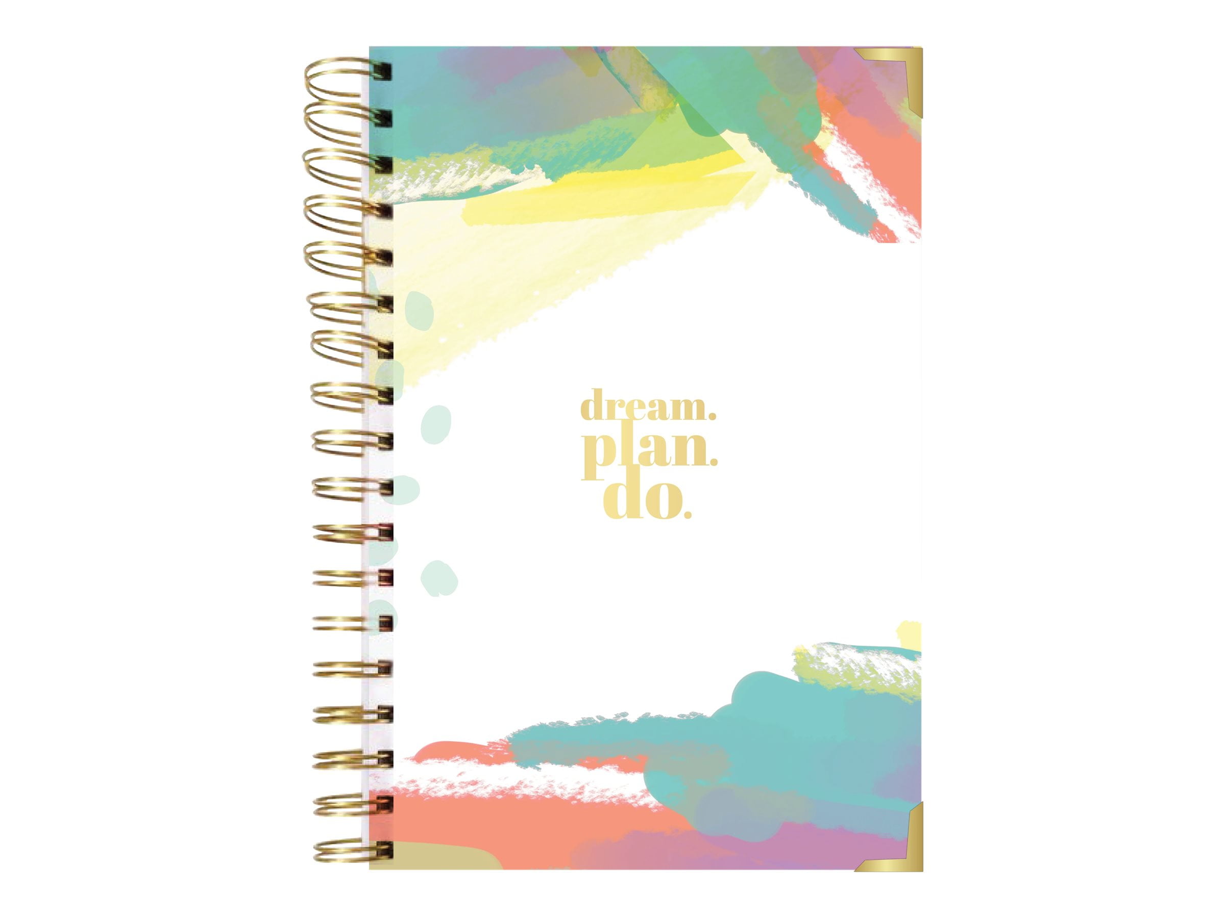 lake + loft UNDATED - Weekly planner - week/month to view - wire-bound - 165 x 235 mm - masterpiece