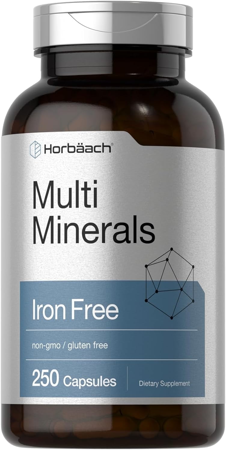 Now Full Spectrum Mineral Caps – 240 Gélules, Multi-minéraux Pour Os Et Articulations, Date 09/2029