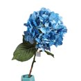 thumbnail image 1 of Daboolka Ramo de flores artificiales de hortensias de seda, flores de boda, fiesta nupcial, decoración del hogar (café), 1 of 2