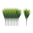 thumbnail image 2 of 10 Uds. de vegetación Artificial de plástico, hierba de , arbustos falsos, arbustos , interior, exterior, hogar, jardín, oficina, Macarena Plantas de césped al aire libre, 2 of 8