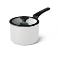 thumbnail image 2 of Tramontina 11 Piece Ceramic Nonstick Nesting Cookware Set Stackable, Space Saving Set - Blance de blance, 2 of 11