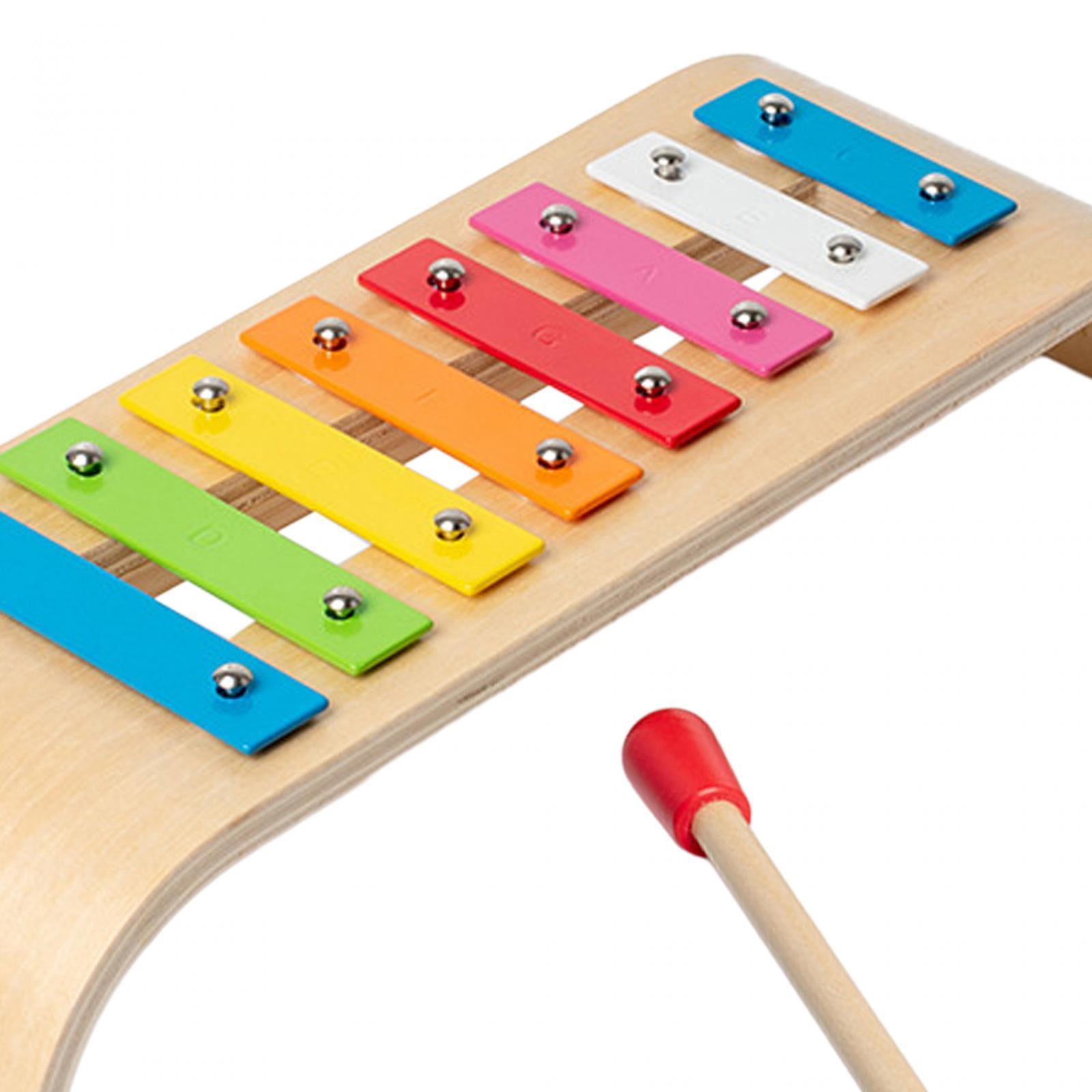 LeeQinersw 8 Scales Xylophone with Mallets Kids Music Learning Toys for Kids and Adult Band