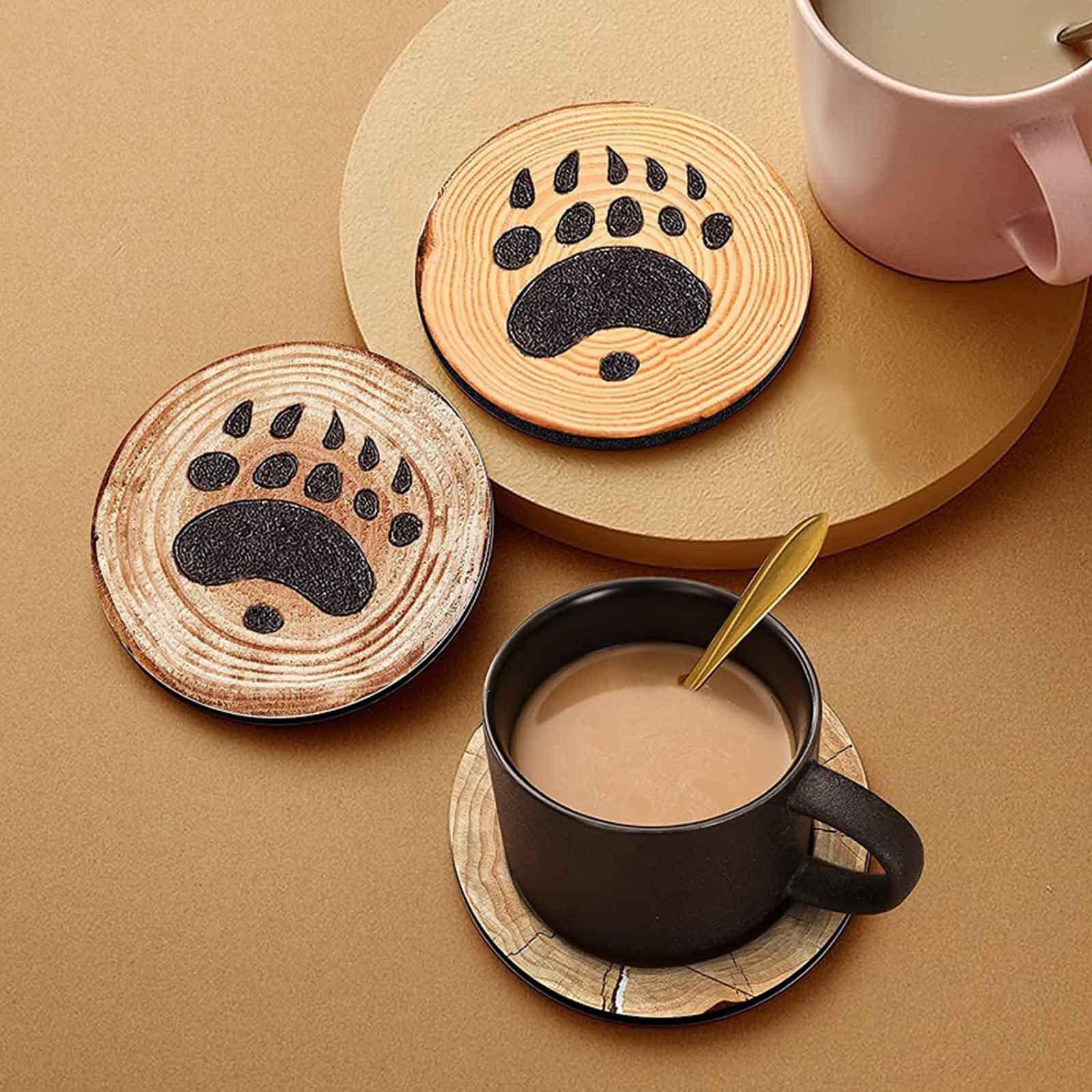 Sublimation Coaster Blanks Products,Sublimation Cup Coasters Rubber Cup Mat  For Heat Transfer Printing Crafts,Projects - AliExpress