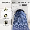 thumbnail image 3 of MeyJey Blue Kitchen Rug Set 3 Piece, Non Slip Machine Washable Mats for Home Floor and Living Room, 3 of 10