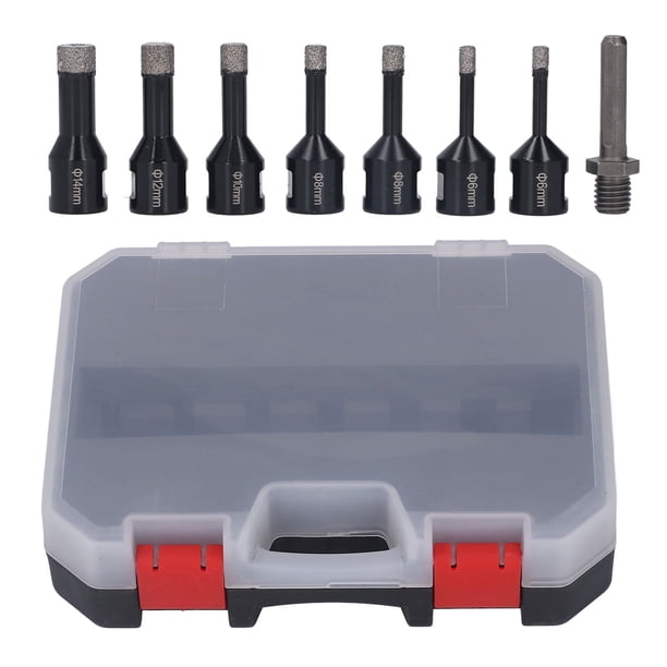 Broca de diamante NikouMX Kit de sierra perforadora para azulejos 7 piezas