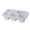 Beige, variant on Snackle Box Container with Lids,Dishwasher Safe Divided Snack Serving Tray Platter Box,Portable No-Scatter Snack Container,a Practical Food Storage Container for Adults Kids and Parties