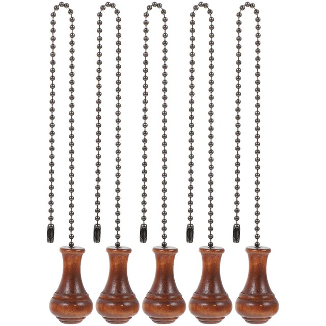 piezas de cadena de tracción para ventilador de techo, cadena de tracción con cuentas para ventilador, cadena de tracción para artefacto de iluminación