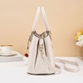 thumbnail image 3 of Stylago Handbags and Purses for Women with Cherry Pendant Leather Crossbody Tote Bags Multiple Compartments Shoulder Satchel White, 3 of 5
