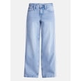 thumbnail image 5 of No Boundaries Low Rise Cotton Baggy Jeans, 31.5'' Inseam, Women's 00-26W, 5 of 5