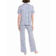 thumbnail image 2 of Honeydew womens  2pc All American Pajama Set, l, Blue, 2 of 3