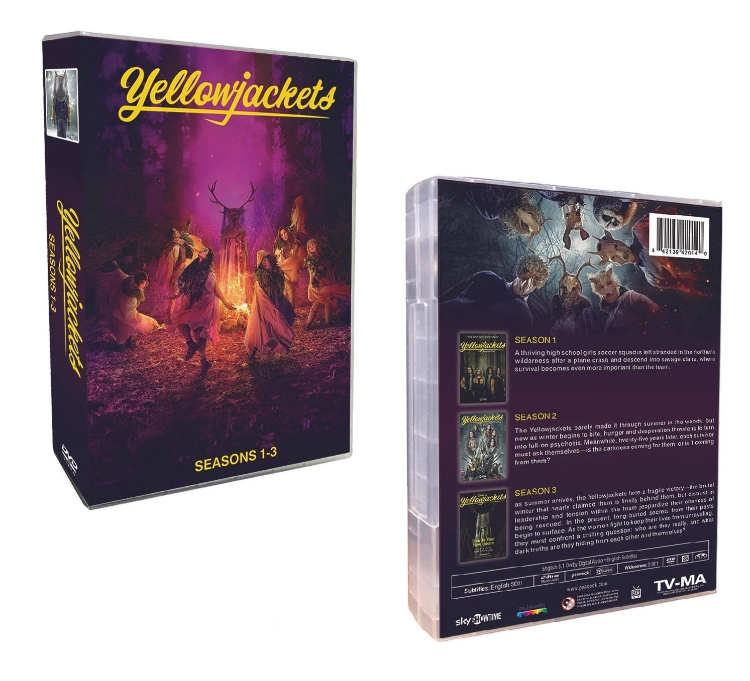 Yellowjackets Complete Series Season 1-3 (DVD)