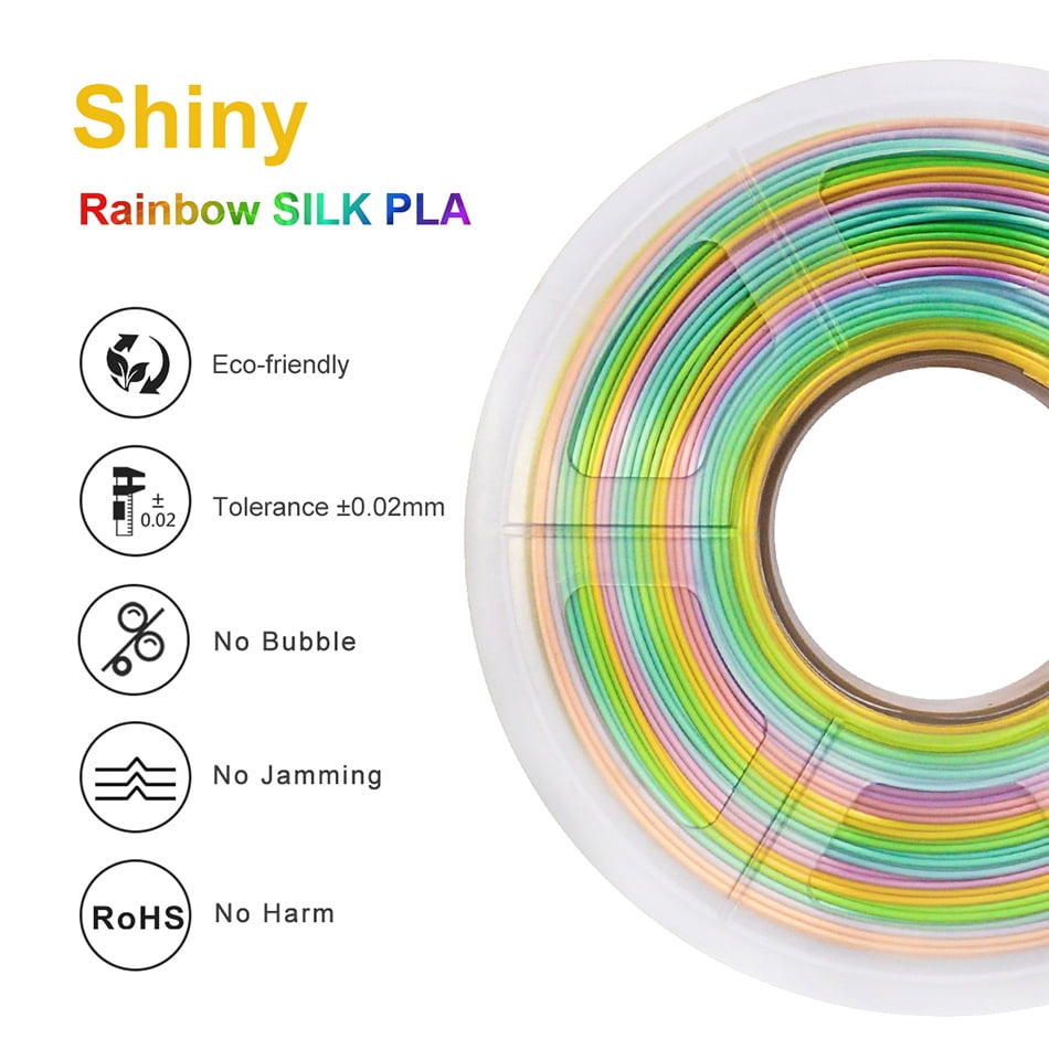1.75 Silk PLA Filament for 3D Printer Texture 3D Printing Materials