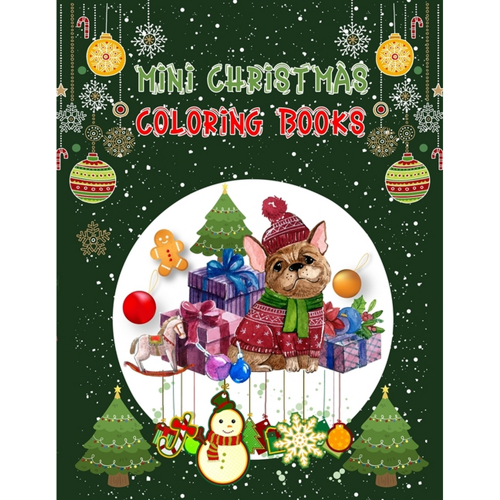 Mini Christmas Coloring Books Christmas Coloring Books For Adults