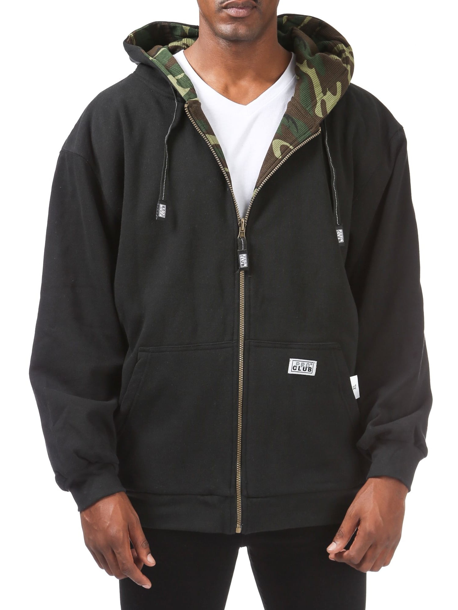 Pro Club Pro Club Men's Reversible Full Zip Hoodie