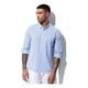 thumbnail image 4 of Camisa Slim Fit Vestir Cuadros Algodón Hombre Casey Kevin, 4 of 7