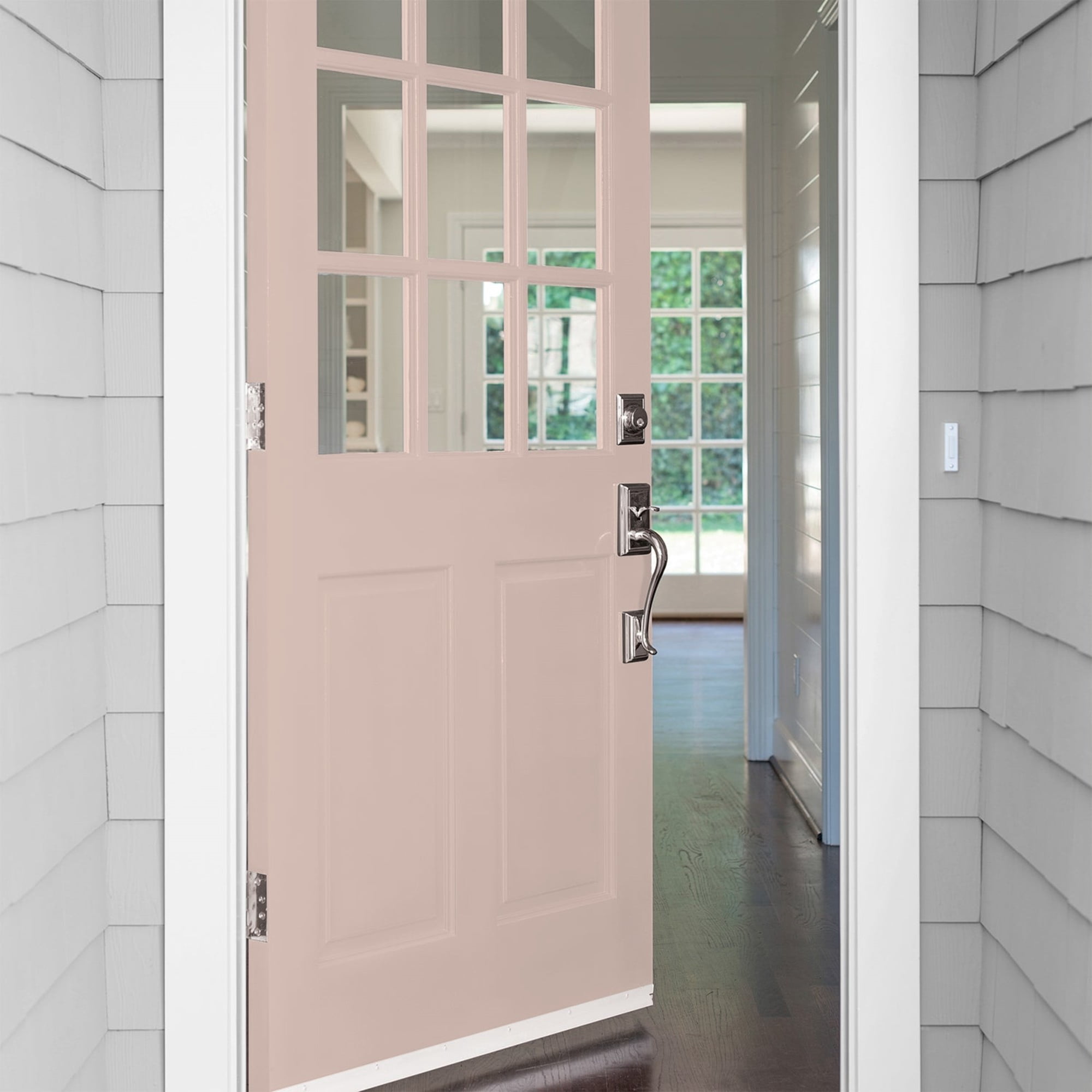 Glidden High Endurance Plus Forever Fairytale Semi Gloss Exterior Paint and Primer, 1 Quart