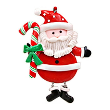 

Christmas Tree Ornament Soft Clay Santa Snowman Penguin Christmas Tree Hanging Decoration Decorative Garland Glass Beads for Vases Christmas Miniature Eggs Decorated Easter Eggs Small Decorative Birds