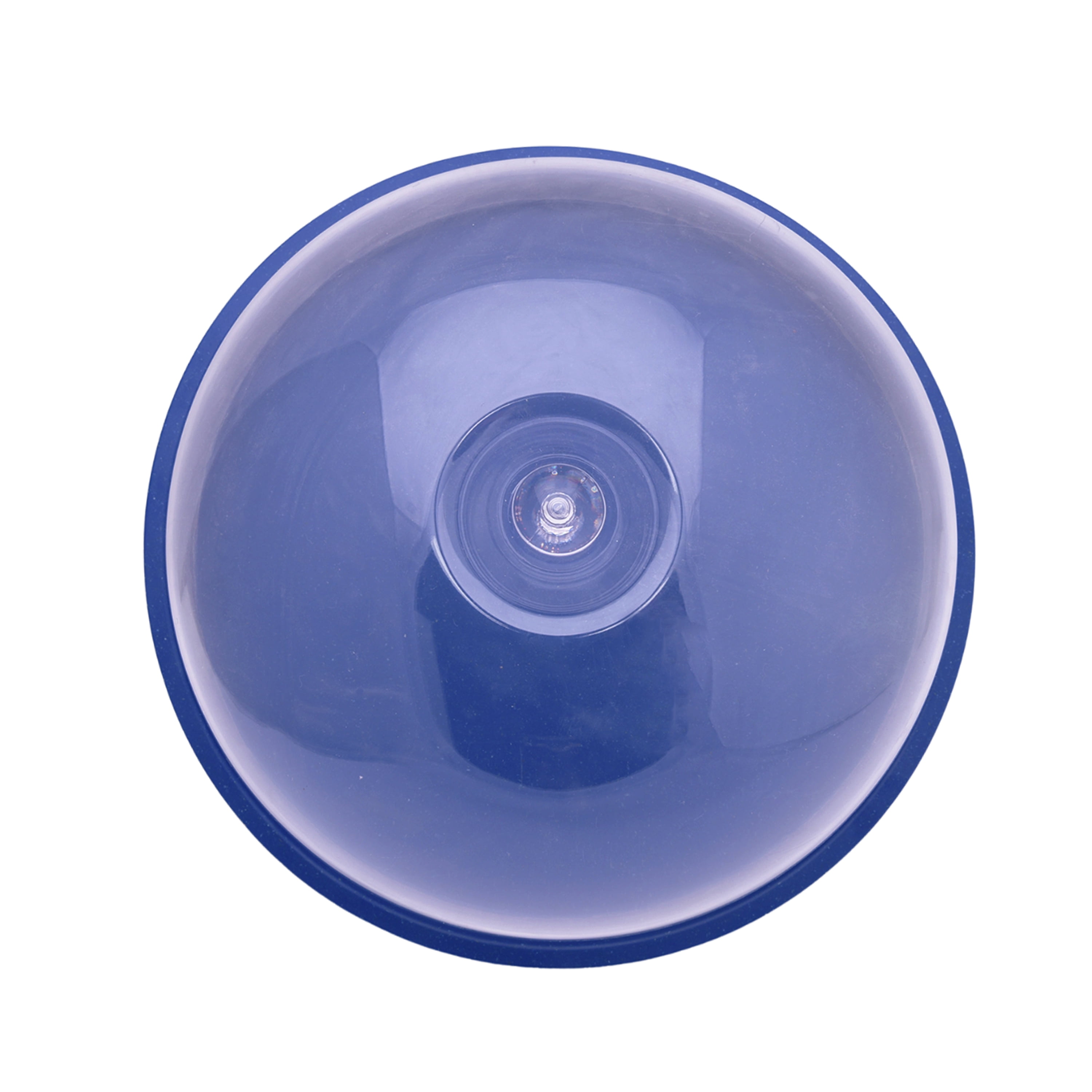Mainstays Bamboo Melamine Plate with Dome, Blue
