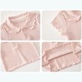 thumbnail image 7 of Aofany Kids T-Shirts Short Sleeve Cotton Plain Top Tees Toddler Baby Girl Summer Clothes, 6Months-8Years, 7 of 7