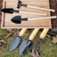 thumbnail image 2 of 6 Pieces Of Mini Garden Tool With Wooden Handle, Garden Kit, Mini Garden Tool Kit, Stainless Steel Garden Tool Kit, Suitable For Planting Flowers, Tra, 2 of 5