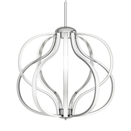 Giantex Modern LED Chandelier, Pendant Light w/Adjustable Height, Ceiling Light Fixture