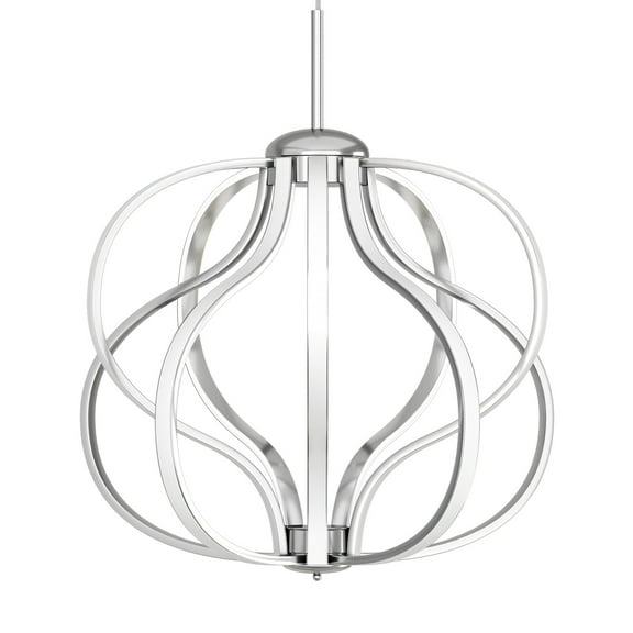 Giantex Modern LED Chandelier, Pendant Light w/Adjustable Height, Ceiling Light Fixture