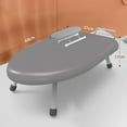 thumbnail image 6 of Ettsollp 2Pcs/Set Desktop Ironing Board with Removable Washable Cover Heat-Resistant Cotton Padded Foldable Portable Anti-slip Clothes Sleeves Mini Ironing Board, 6 of 8
