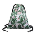 thumbnail image 1 of Bolsa Con Cordón Sport Gym Sackpack Impermeable Ajustable Leaf Printed Bouquet Pocket Scienceny AP007925-02, 1 of 6