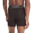 thumbnail image 4 of Hanes Mens Ultimate Comfort Flex Fit Ultra Lightweight Breathable Mesh Boxer Bri, 4 of 11