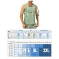 thumbnail image 4 of Amdohai Men Sports Vest Sleeveless Quick Dry Running Fitness Tank Tops, 4 of 8