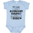 thumbnail image 3 of Inktastic My Dad is a Respiratory Therapist and a Hero Boys or Girls Baby Bodysuit, 3 of 5