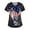 Black, variant on Odeerbi 4th of July Patriotic Scrub Tops for Women Independence Day V-Neck 2025 Casual Tops Short Sleeve Printed Blouse with Pockets Navy
