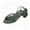 Green, variant on Green Womens Open Toe Flat Sandals Tall Wrap Straps Braided Detail Cushioned Footbed Non Slip Outsole Slip On Lightweight Comfortable Everyday Size 42