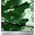 thumbnail image 3 of Soimoi Poly Georgette Fabric Two Tone With White Camouflage Printed Fabric 1 Yard 52 Inch Wide, 3 of 3