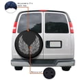thumbnail image 4 of KAKALAD Angel Wings 01 Spare Tire Cover Universal Vehicle Accessories Buckle Car Tools 14”in, 4 of 6