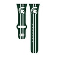 thumbnail image 4 of Michigan State HD Stripes Logo Unisex Watch Band for Apple Watch, 42/44/45/49mm(46mm Series 10) Long by Affinity Bands, 4 of 6