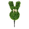 thumbnail image 3 of Planta Falsa Pascua Bonsai Artificial Boxwood Conejo Topiary (M), 3 of 9
