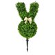 thumbnail image 3 of Planta Falsa Pascua Bonsai Artificial Boxwood Rabbit Topiary (D), 3 of 9