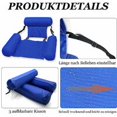 thumbnail image 2 of Silla para piscina, silla inflable para piscina, silla inflable para piscina para adultos, boya para piscina, colchón para piscina, hamaca inflable, hamaca inflable para piscina (azul), 2 of 5