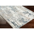 thumbnail image 3 of Allegro Aqua/Grey 8' x 10' Modern Rectangle Area Rug, 3 of 3