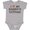 AC-Heather Grey, variant on I Love My Daddy's Tattoos Boys or Girls Baby Bodysuit
